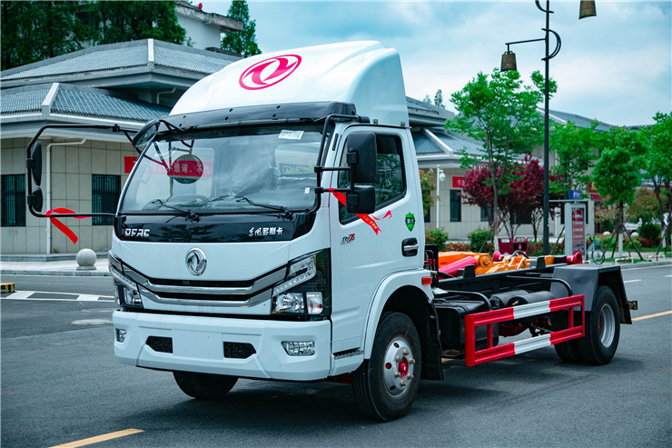 東風多利卡車廂可卸式垃圾車